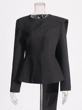 Schal Anzug Blazer